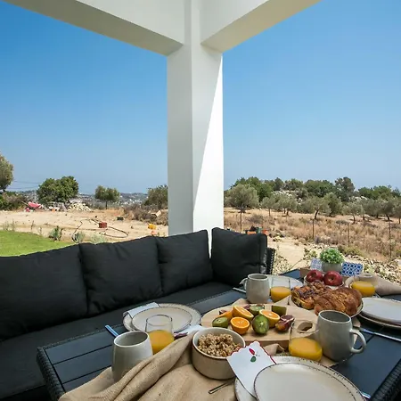 Secluded With Panoramic Sea View Villa Rhodes City