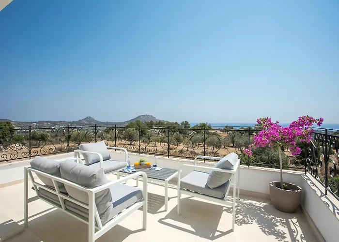 Secluded With Panoramic Sea View * Rhodes City